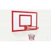 Фото 1 - Щит баскетбольний з кільцем та сіткою UR LA-6298 (щит-метал, р-р 100x67см, кільце d-40см, сітка NY)
