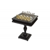 Фото 1 - Шаховий стіл Italfama Staunton, 58 x 58 см, фігури цинк, латунь, нікель (47M+TAV86BG-N)