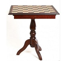 Фото Шаховий стіл Nigri Scacchi з місцем для укладання шахів, дерево | T13