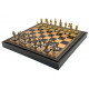 Шахматы и нарды Italfama Camelot, 35 x 35 см, фигуры цинк, латунь, никель (72M+219GN)