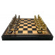 Шахматы и нарды Italfama Moncada, 48 x 48 см, фигуры цинк, латунь, никель (18M+222GN)