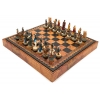 Фото 1 - Шахи та шашки Italfama Battle of Troy, 28 x 28 см, фігури полістоун (R71754+218MAP)