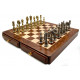 Шахматы Italfama Arabescato, 46 x 46 см, фигуры цинк, латунь, никель (81M+G448)