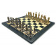 Шахматы Italfama Camelot, 40 х 40 см, фигуры цинк, латунь, никель (50M+G10240E)