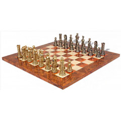 Шахматы Italfama Imperatore Romano, 42 x 42 см, фигуры цинк, латунь, никель (46M+721R)