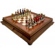 Шахматы Italfama Napoleone, 53 x 53 см, фигуры цинк, латунь, никель (19-57+434R)
