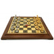 Шахматы Italfama Staunton, 48 x 48 см, фигуры цинк, золото, серебро (70G+252BW)