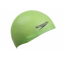 Фото Шапочка для плавання SPEEDO 8709847133 PLAIN MOULDED SILICONE CAP (силікон, зелений)