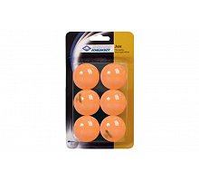 Фото Кулі для настільного тенісу (6шт) DONIC MT-618087 DSK JADE (пластик, d-40мм, оранжеві)