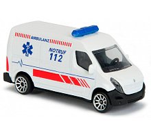 Фото Швидка допомога Renault Master Ambulance, 7.5 см, Majorette, 205 7181-1