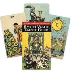 Безрамочное Мини Таро Смита-Уэйта - Smith-Waite Tarot Deck Borderless Mini Edition. US Games Systems