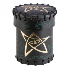 Стакан для кубиків Call of Cthulhu Black & green-golden Dice Cup. Q WORKSHOP (CCTH101)