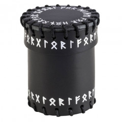 Стакан для кубиків Runic Black Dice Cup. Q WORKSHOP (CRUN101)