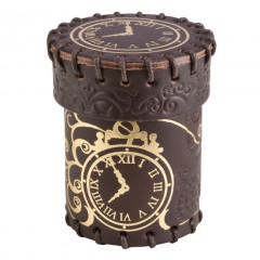 Стакан для кубиків Steampunk Brown & golden Dice Cup. Q WORKSHOP (CSTE101)