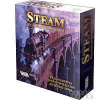 Фото Steam. Залізничний магнат - Настільна гра. Hobby World (1305)