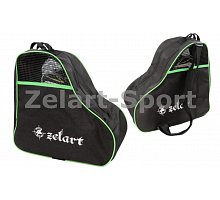 Фото Сумка-рюкзак для роликів ZEL SK-4682-G (PL, р-р 39x38x22см, зелена)