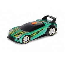 Фото Супергонщик Quick "N Sik зі світлом і звуком, зелена машинка, 25 см, Hot Wheels, Toy State, зелена, 90533-1