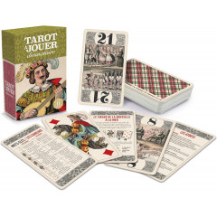 Таро Dusserre (Дюссер) – Tarot a Jouer divinatoire French edition. Cartamundi