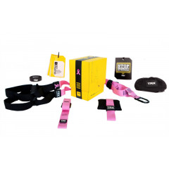 TRX Петли подвесные тренировочные PRO PACK HOME PINK P3 FI-3726-P (функц.пет, сумка, розовый)