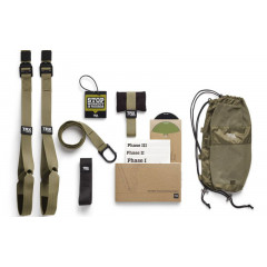 TRX Петли подвесные тренировочные TACTICAL FORCE T3 FI-3725-04 (фун.петли, обрезин. ручки, хаки)