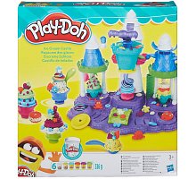 Фото Замок морозива, набір із пластиліном, Play-Doh, B5523