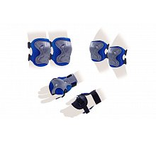 Фото Спортивний захист: наколінники, налокітники, рукавички дитячі KEPAI LP-305B (р-р M, L-8-15років, синя)