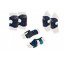 Фото Захист спорту. наколінники, налокіт., рукавички для дорослих ZELART SK-3505B-L (р-р L, синя)