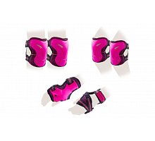 Фото Захист спорту. наколінники, налокіт., рукавички для дорослих ZELART SK-3505P-L (р-р L, рожева)