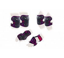 Фото Захист спорту. наколінники, налокіт., рукавички для дорослих ZELART SK-3505V-L (р-р L, фіолетова)