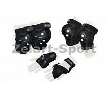 Фото Захист спорту. наколінники, налокіт., рукавички для дорослих ZELART SK-4683BK-L VULCAN (р-р L, чорна)