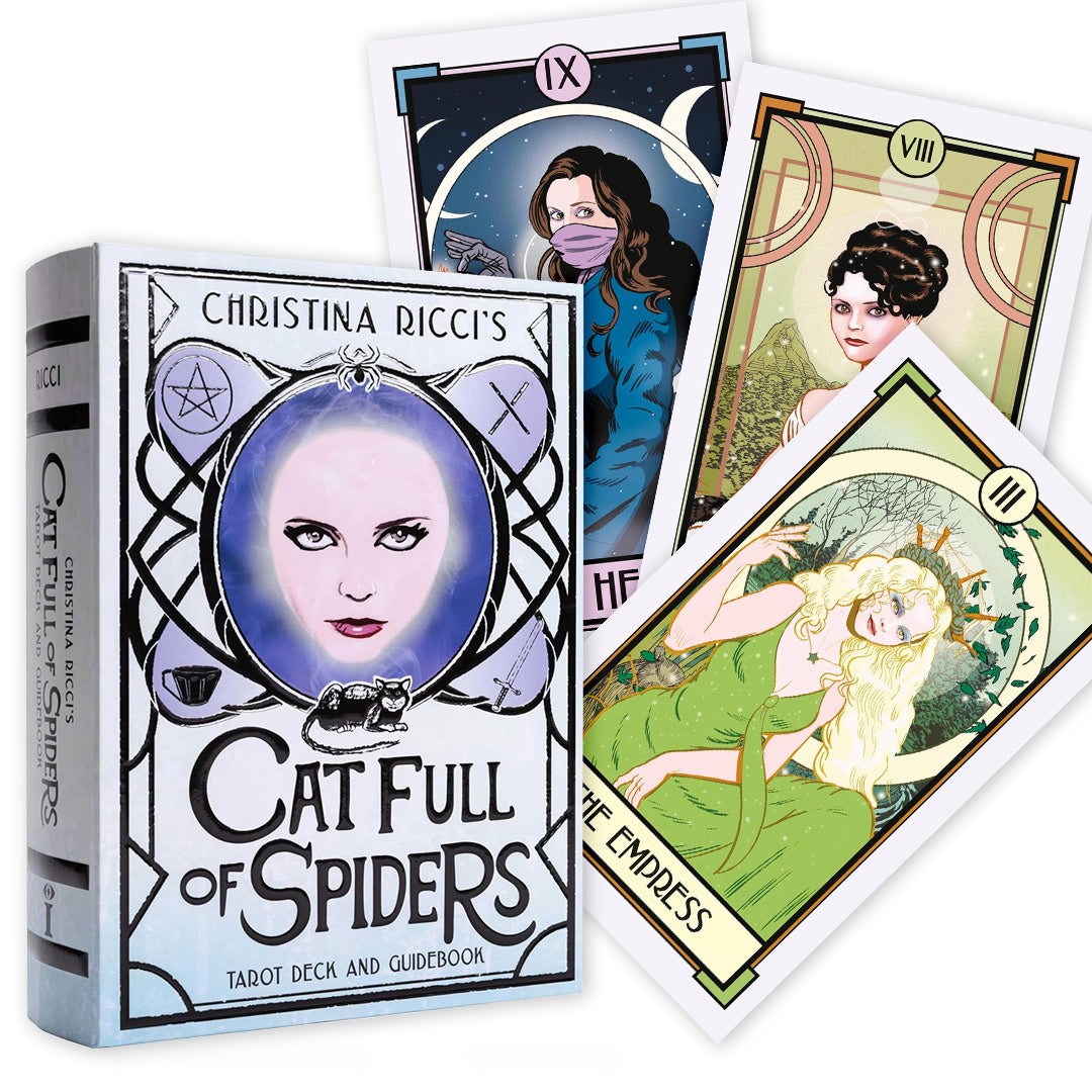Таро Кота С Пауками - Cat Full of Spiders Tarot. Insight Editions