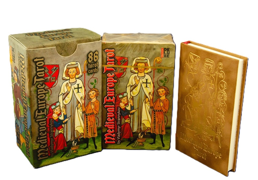 Таро Cредневековой Европы - Medieval Europe Tarot. DELUXE - низкая