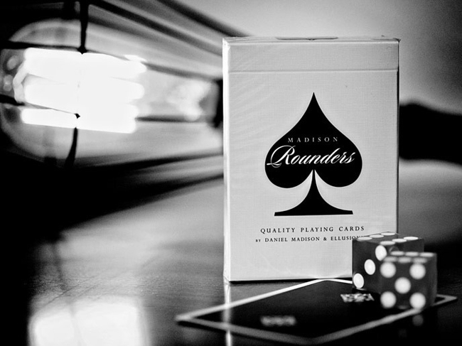 Карти Rounders Black by Daniel Madison від Ellusionist