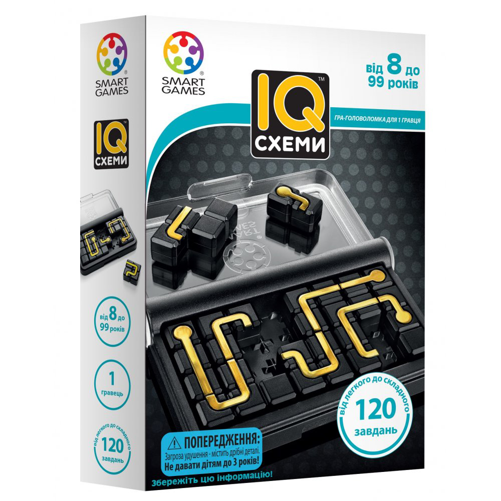 Настільна гра IQ Схеми (IQ Схемы). Smart Games (SG 467 UKR)