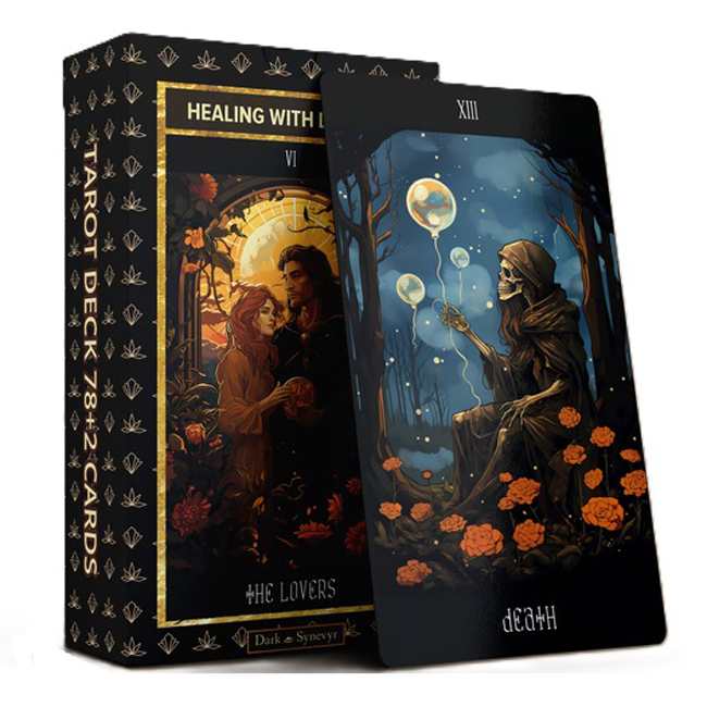 Таро Зцілення Сновидіннями - Healing with Dreams Tarot Cards. Dark